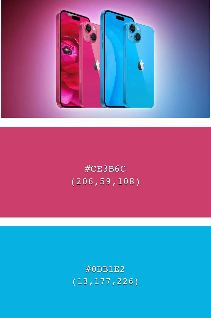 官渡苹果维修网点分享iPhone 15 系列手机有哪些配色 