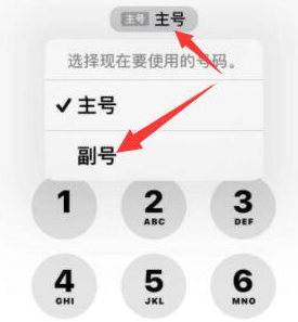 官渡苹果14维修店分享iPhone 14 Pro Max使用副卡打电话的方法 