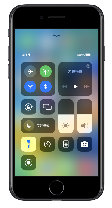 官渡苹果14维修分享苹果iPhone 14 Pro手电筒开启方法 