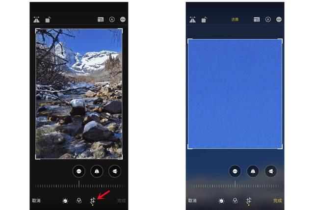 官渡苹果手机维修分享iPhone手机如何使用裁剪功能隐藏照片 