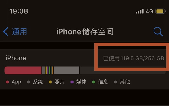 官渡苹果13维修分享iPhone13如何查看剩余内存 