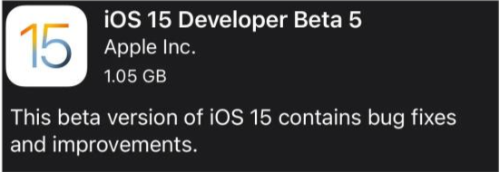官渡苹果手机维修分享如何升级到iOS15.0 beta5 