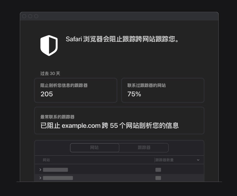 官渡苹果手机维修分享如何在 Safari 浏览器中查看和打开隐私报告 